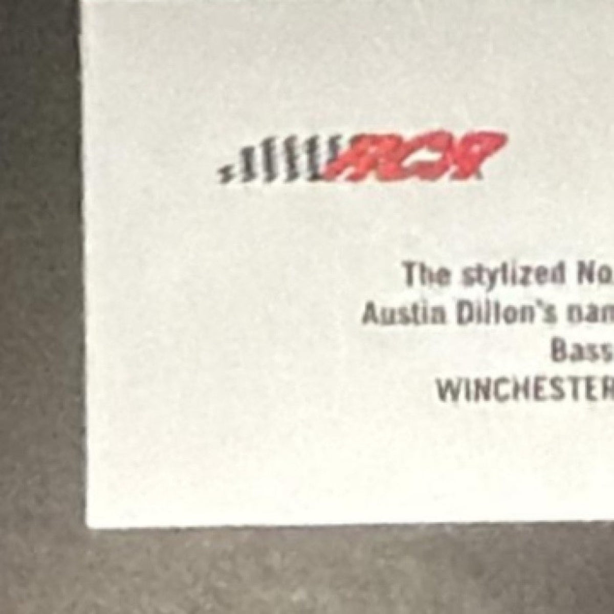 2026 Panini Select NASCAR Austin Dillon #13 Grandstand Gold Flash Prizms /10