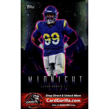 2024 Topps Midnight #55 Aaron Donald Midnight #/12