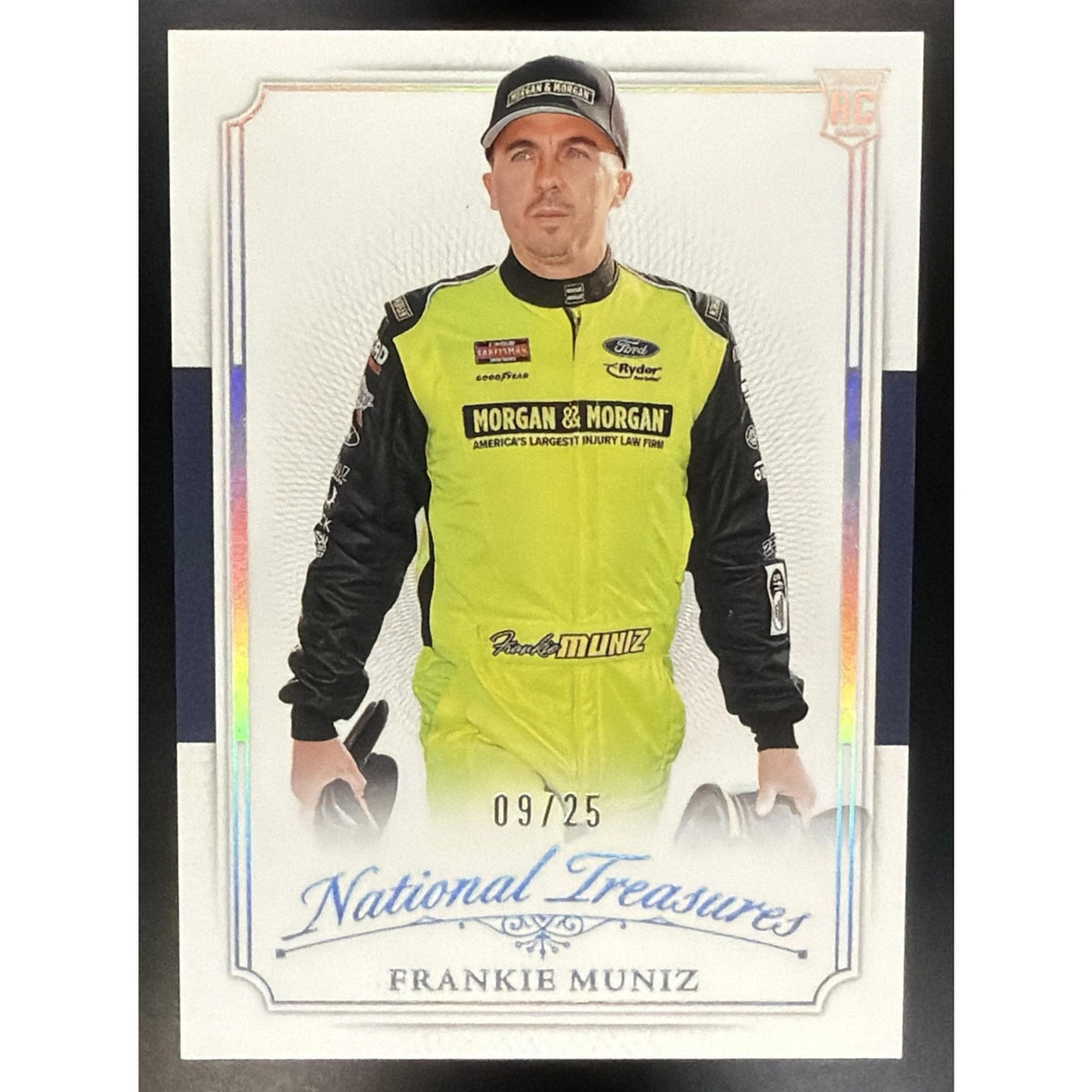 2025 Panini National Treasures Frankie Muniz #23 2016 Throwback Holo Silver 9/25