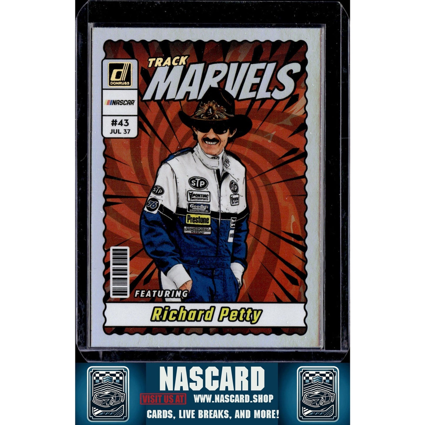 2024 Donruss #2 Richard Petty Track Marvels - NASCARD.shop