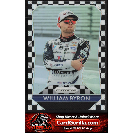 2025 Panini Prizm #174 William Byron Checkered Flag #/75
