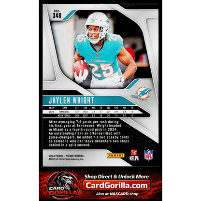 2024 Panini Prizm #348 Jaylen Wright