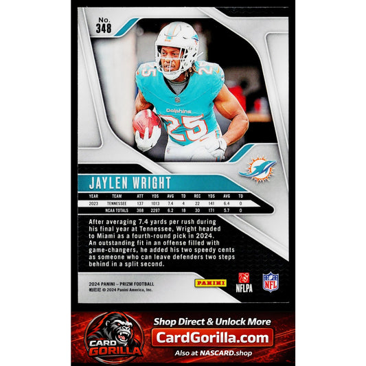 2024 Panini Prizm #348 Jaylen Wright