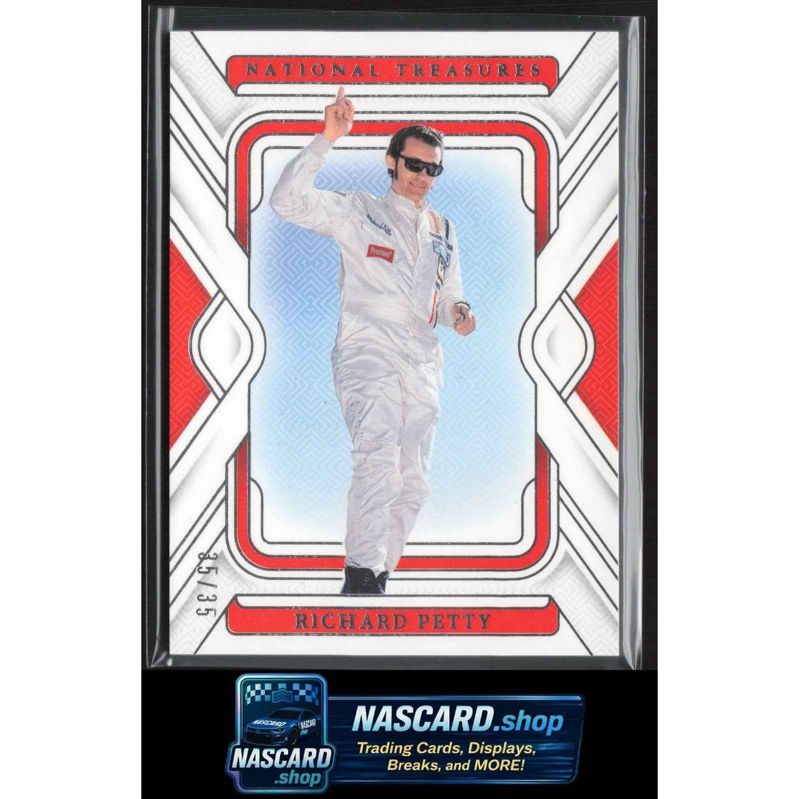 2025 Panini National Treasures #14 Richard Petty #35/35