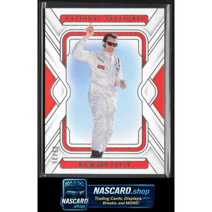 2025 Panini National Treasures #14 Richard Petty #35/35