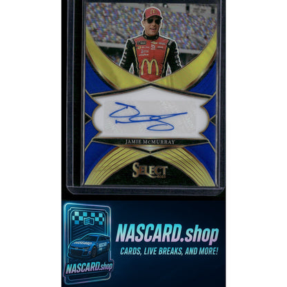 2025 Select Racing Jamie McMurray Legendary Signatures Blue Prizms #/99 - Card Gorilla