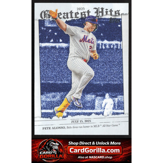 2026 Topps #GH-28 Pete Alonso 2025 Greatest Hits