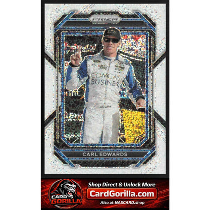 2023 Panini Prizm #29 Carl Edwards White Sparkle Prizm