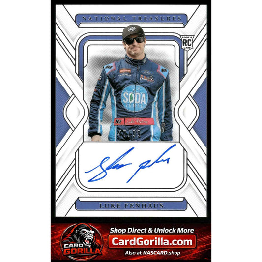 2025 Panini National Treasures #RS-LFN Luke Fenhaus Rookie Signatures #/99
