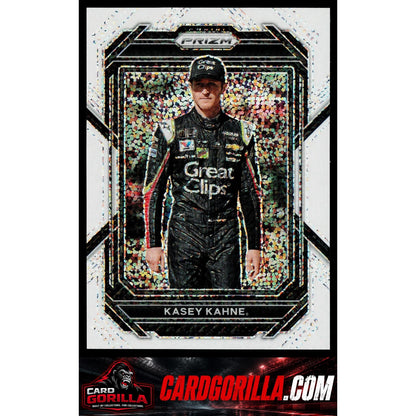 2023 Panini Prizm #13 Kasey Kahne White Sparkle Prizm