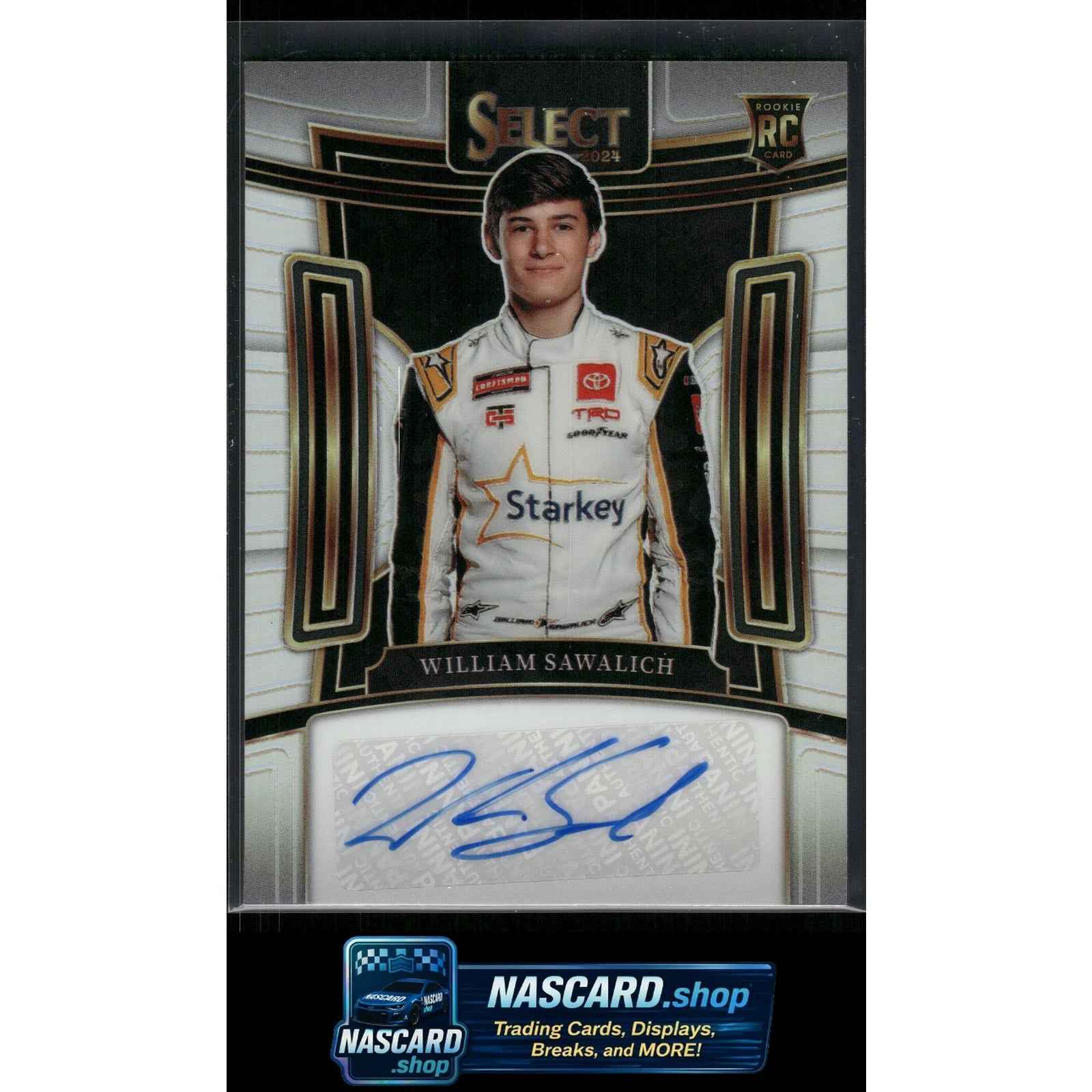 2024 Panini Select #S-WSC William Sawalich Signatures