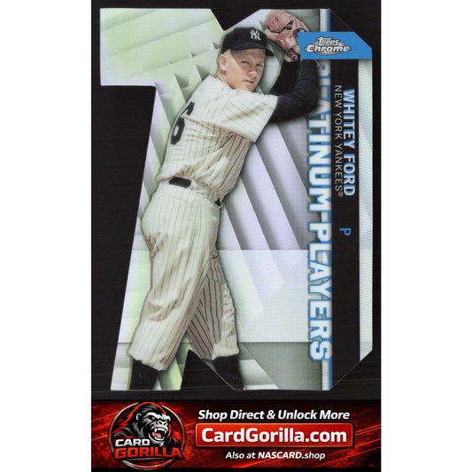 2021 Topps Chrome Update #CPDC-61 Whitey Ford Platinum Player Die Cut
