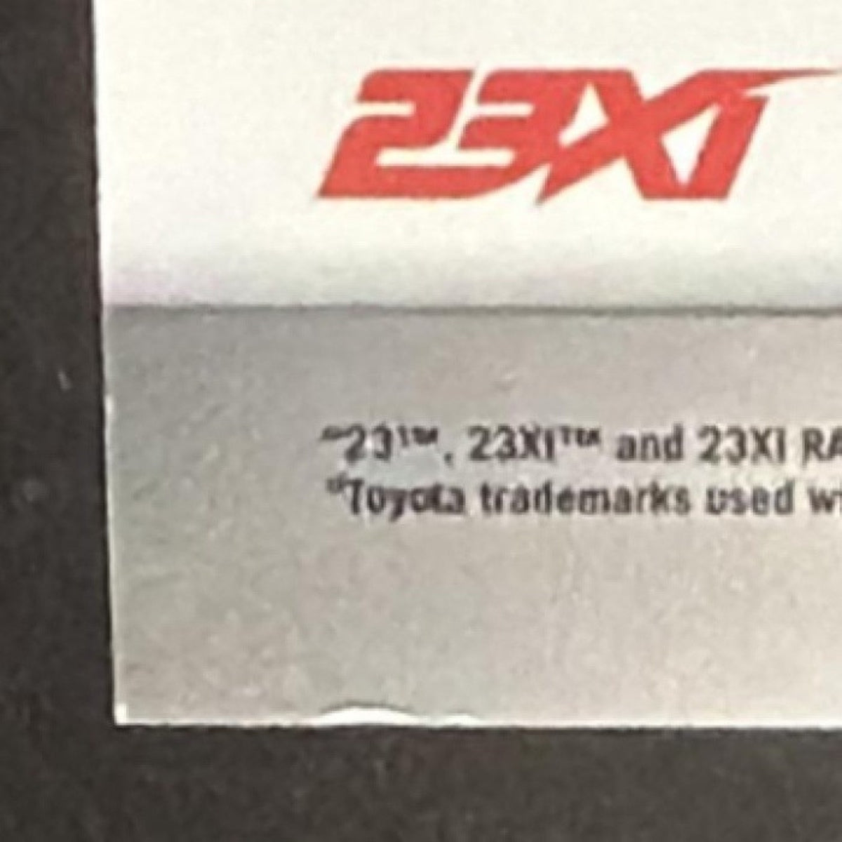 2026 Panini Donruss NASCAR Racing Bubba Wallace #26 Pedal to the Metal Materials