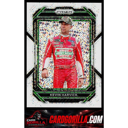 2023 Panini Prizm #47 Kevin Harvick White Sparkle Prizm