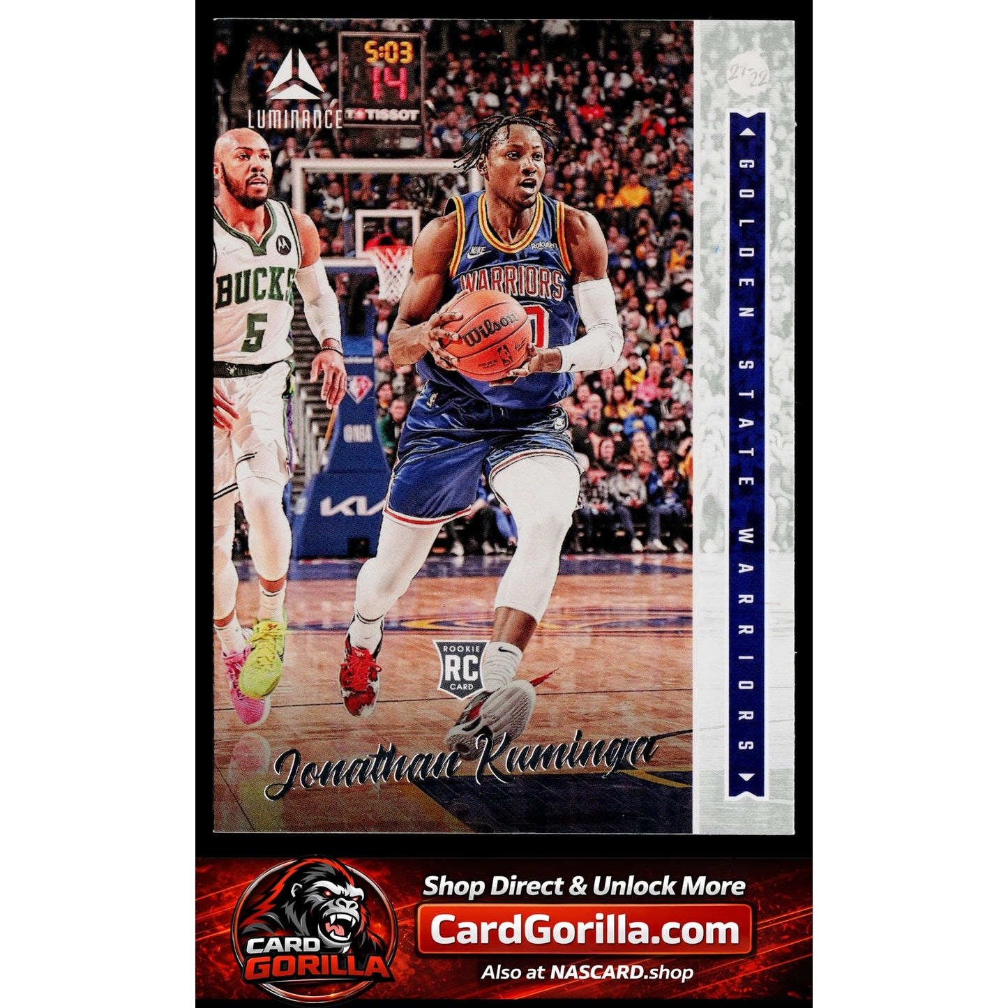 2021-22 Panini Chronicles #246 Jonathan Kuminga Bronze