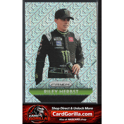 2025 Panini Prizm #186 Riley Herbst Mojo #/25