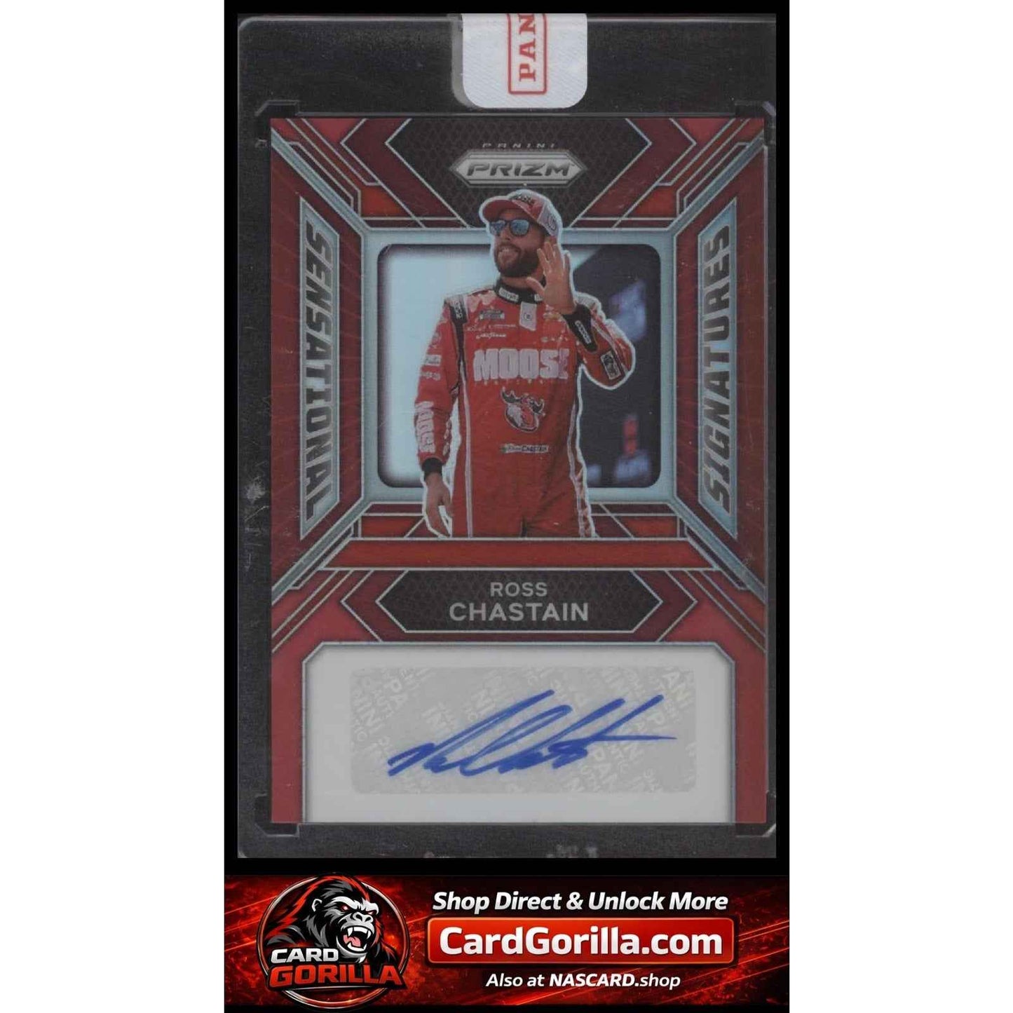 2024 Panini Prizm #SS-RCN Ross Chastain Sensational Signatures Red #/99