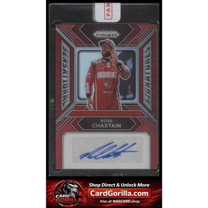2024 Panini Prizm #SS-RCN Ross Chastain Sensational Signatures Red #/99