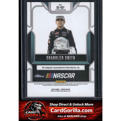 2025 Panini Prizm #SS-CST Chandler Smith Sensational Signatures