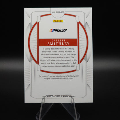2023 Panini National Treasures Sheet Metal Signatures Garrett Smithley /99