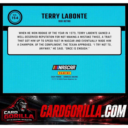 2024 Donruss #154 Terry Labonte Purple #/99