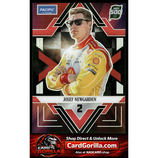 2025 Parkside Indy 500 Pacific #22 Josef Newgarden Red V2