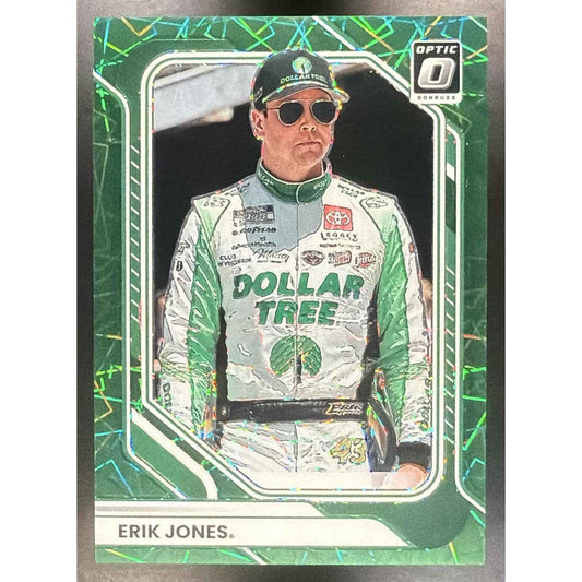 2026 Panini Donruss NASCAR Racing Erik Jones #93 Optic Green Velocity 54/99