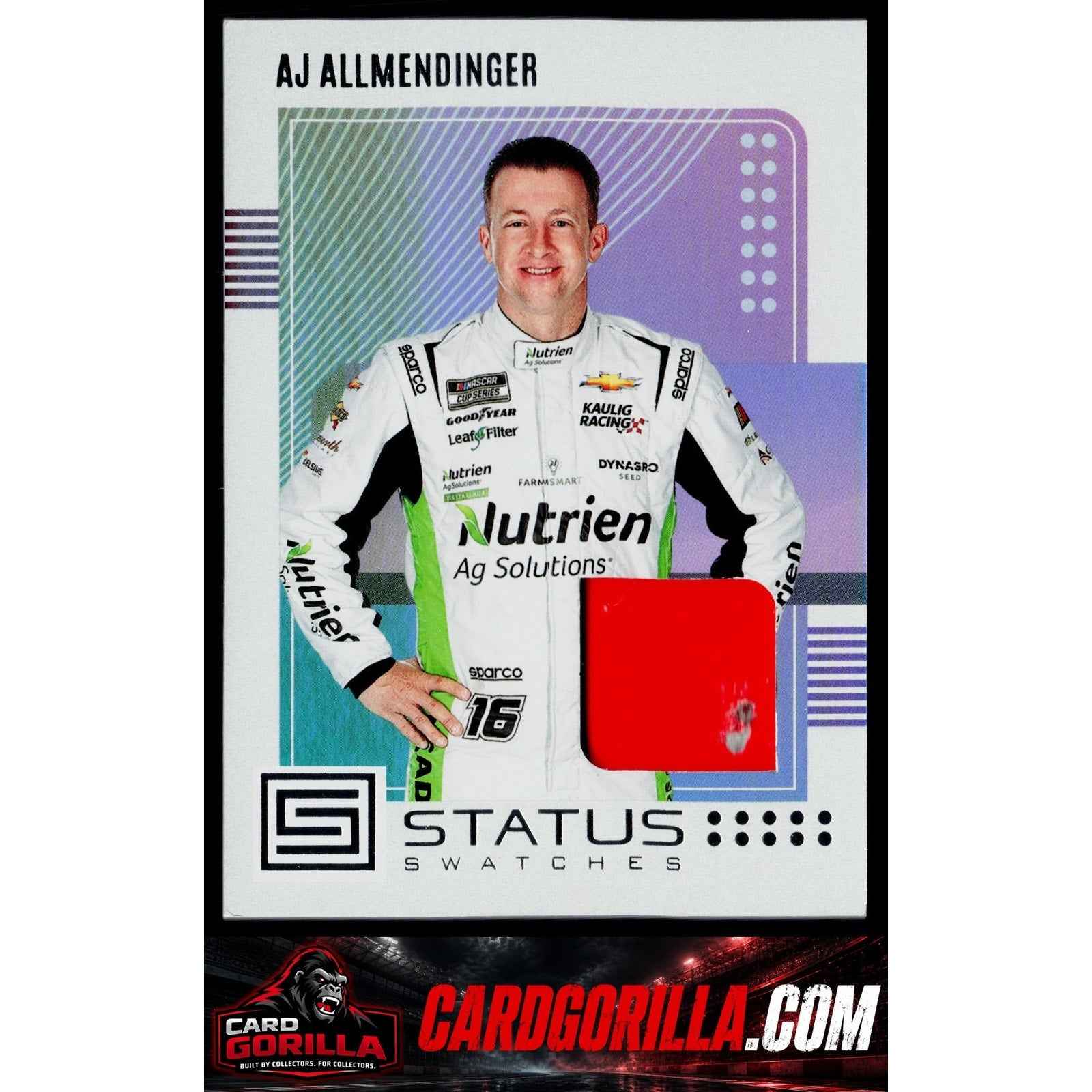 2023 Panini Chronicles #SS-AJ AJ Allmendinger Status Swatches