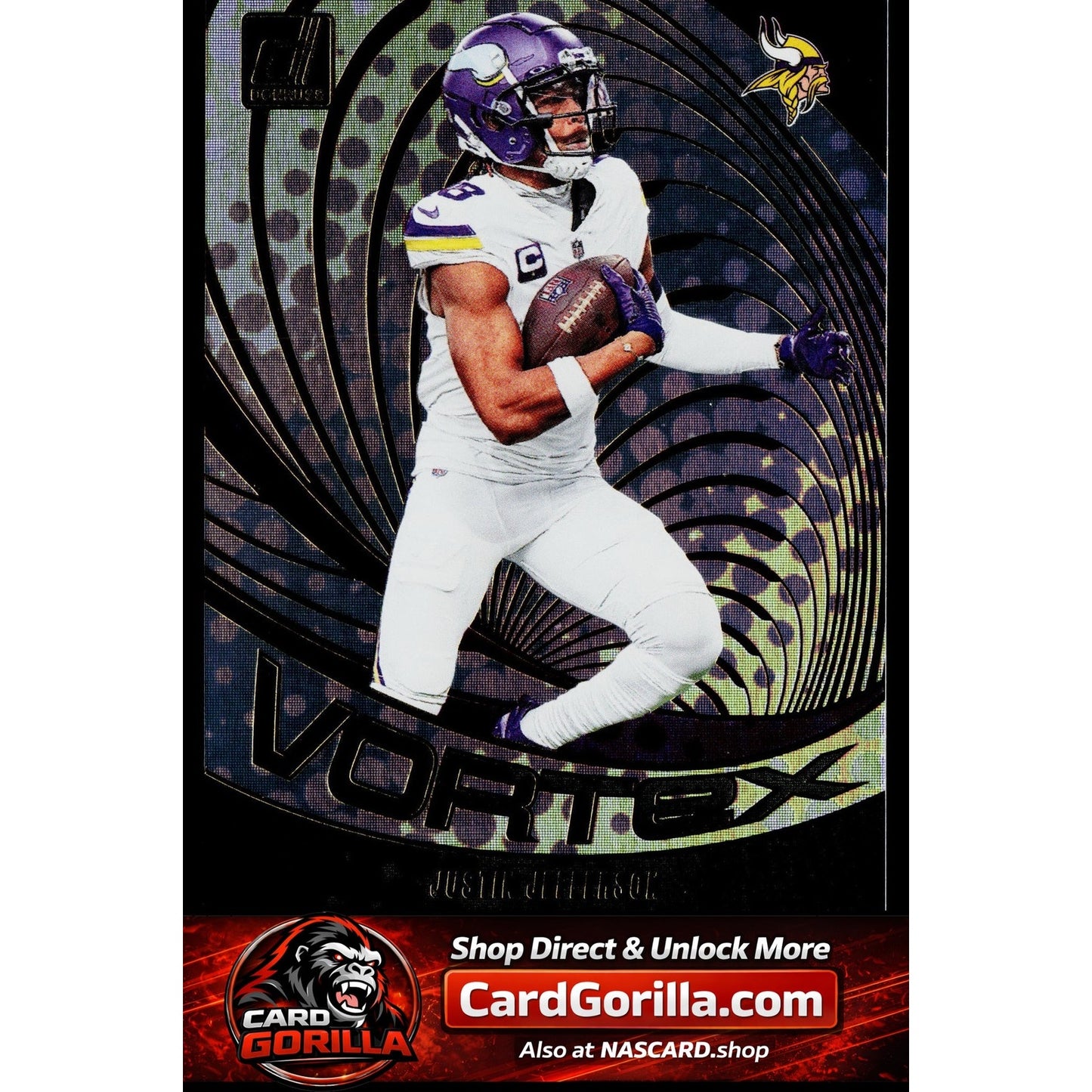 2024 Donruss #VOR-JJE Justin Jefferson Vortex