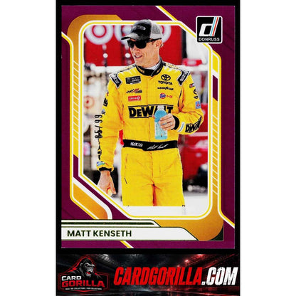 2026 Donruss #88 Matt Kenseth Purple #/99