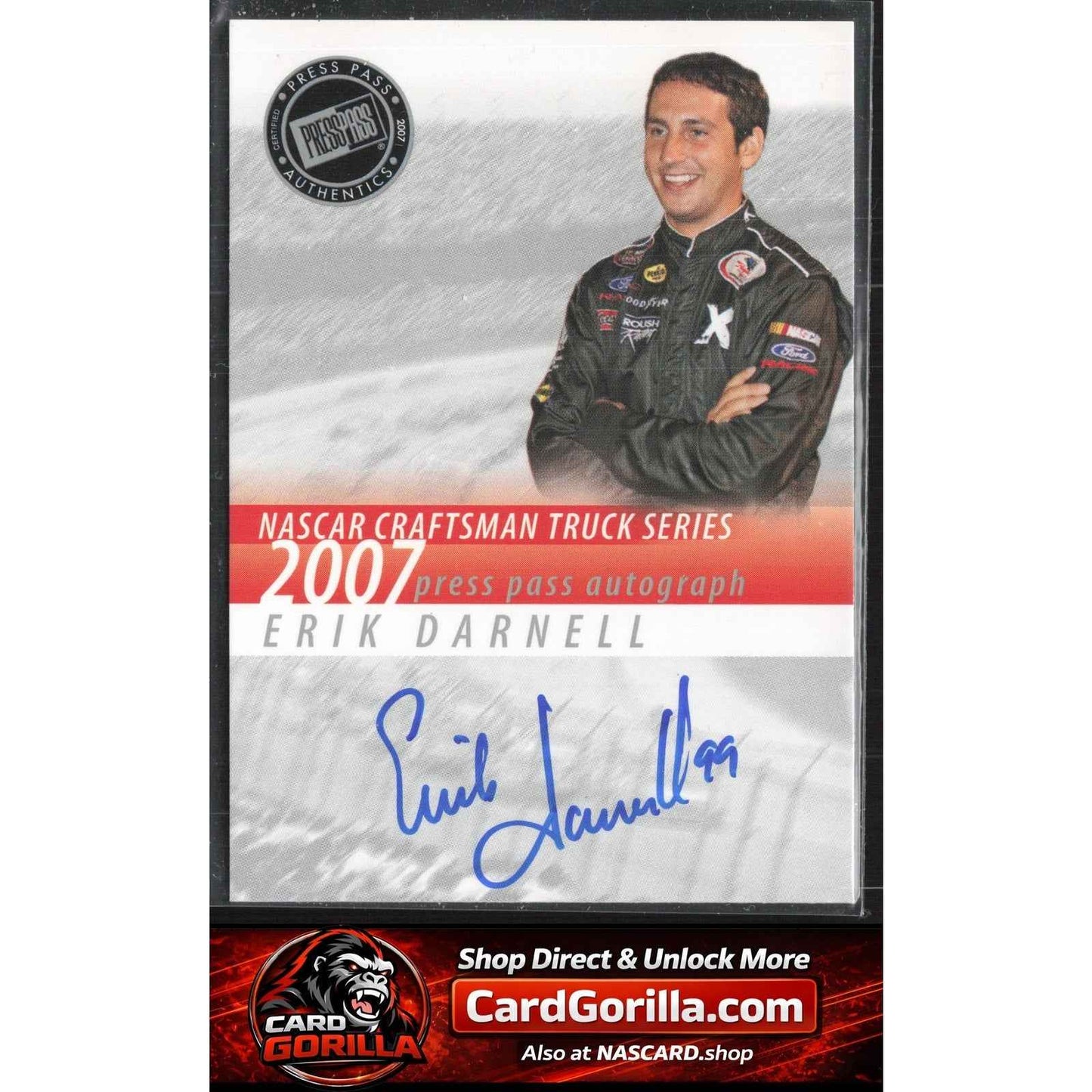 2007 Press Pass #NNO Erik Darnell Autographs