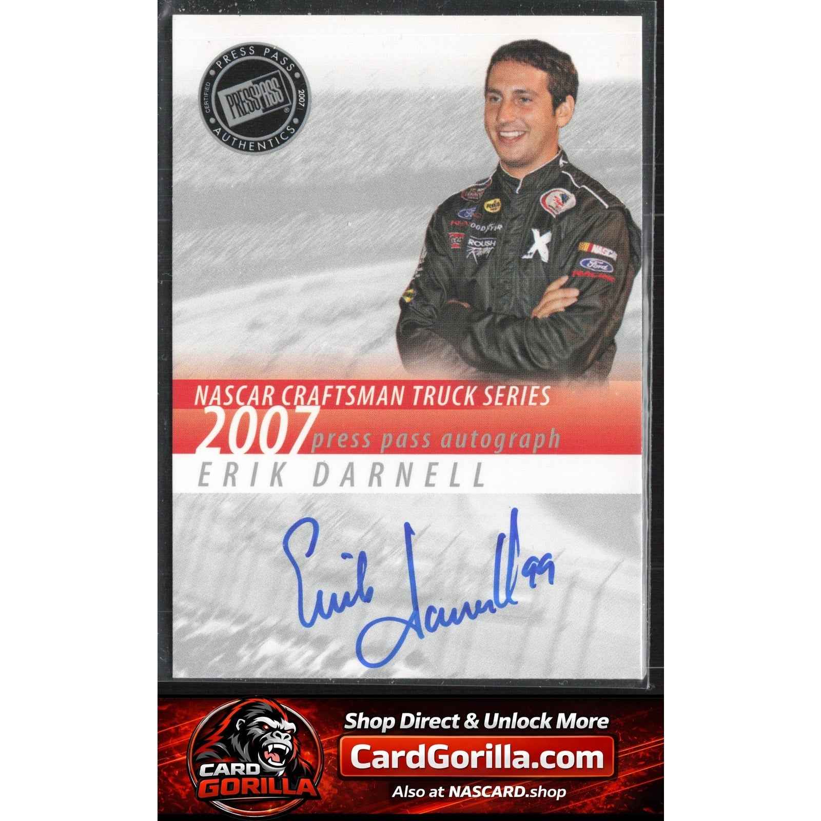 2007 Press Pass #NNO Erik Darnell Autographs