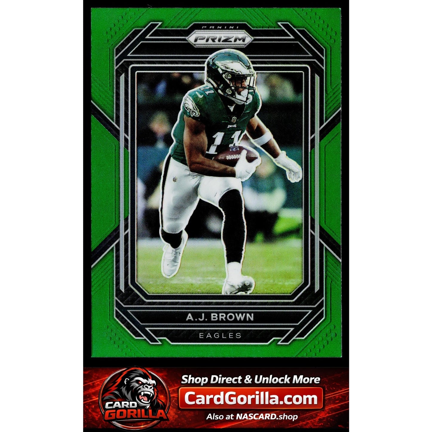 2022 Panini Prizm #236 A.J. Brown Green