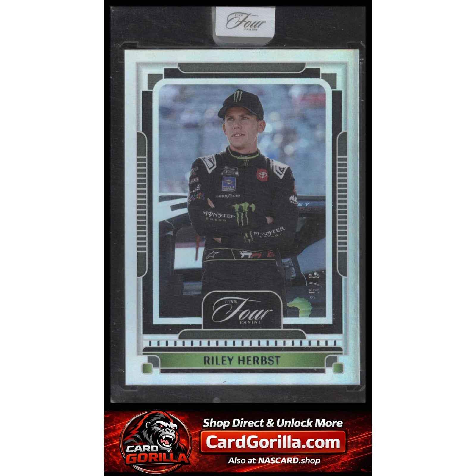 2025 Panini Turn Four #68 Riley Herbst Blue #5/5