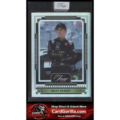 2025 Panini Turn Four #68 Riley Herbst Blue #5/5