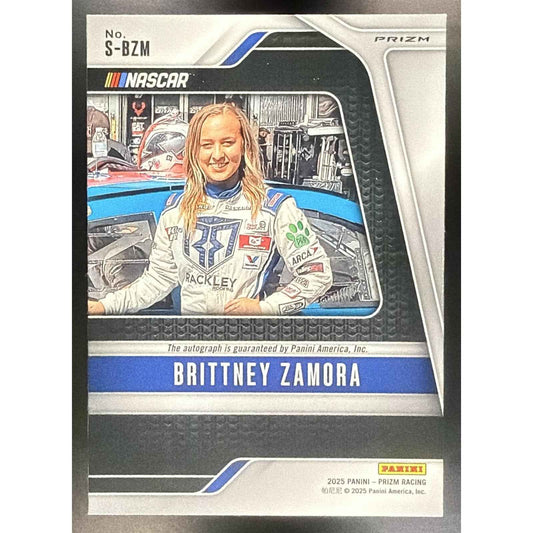 2024 Panini Prizm Brittney Zamora #S-BZA Scripts Auto