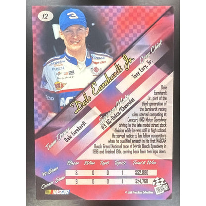 1998 Press Pass Premium #12 Dale Earnhardt Jr Reflector