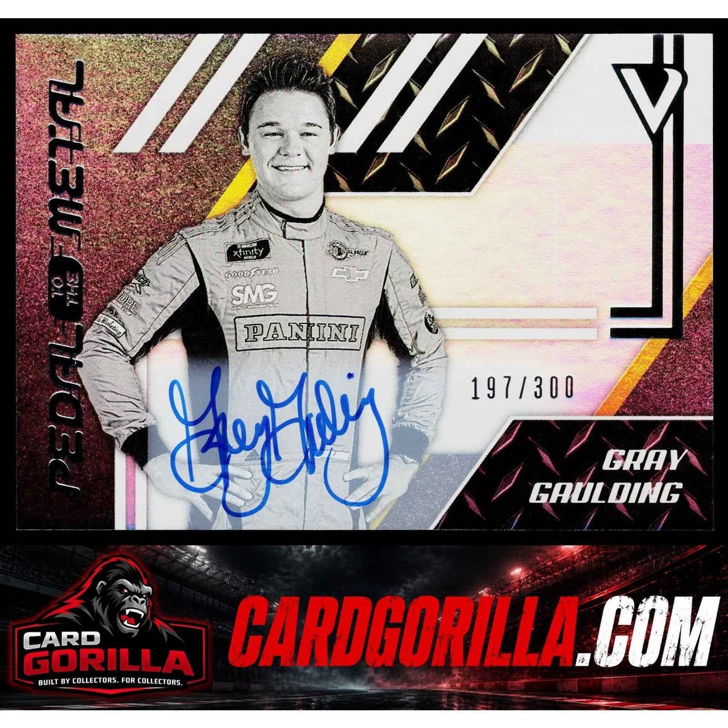 2020 Panini Chronicles #30 Gray Gaulding Pedal to the Metal Autographs #/300