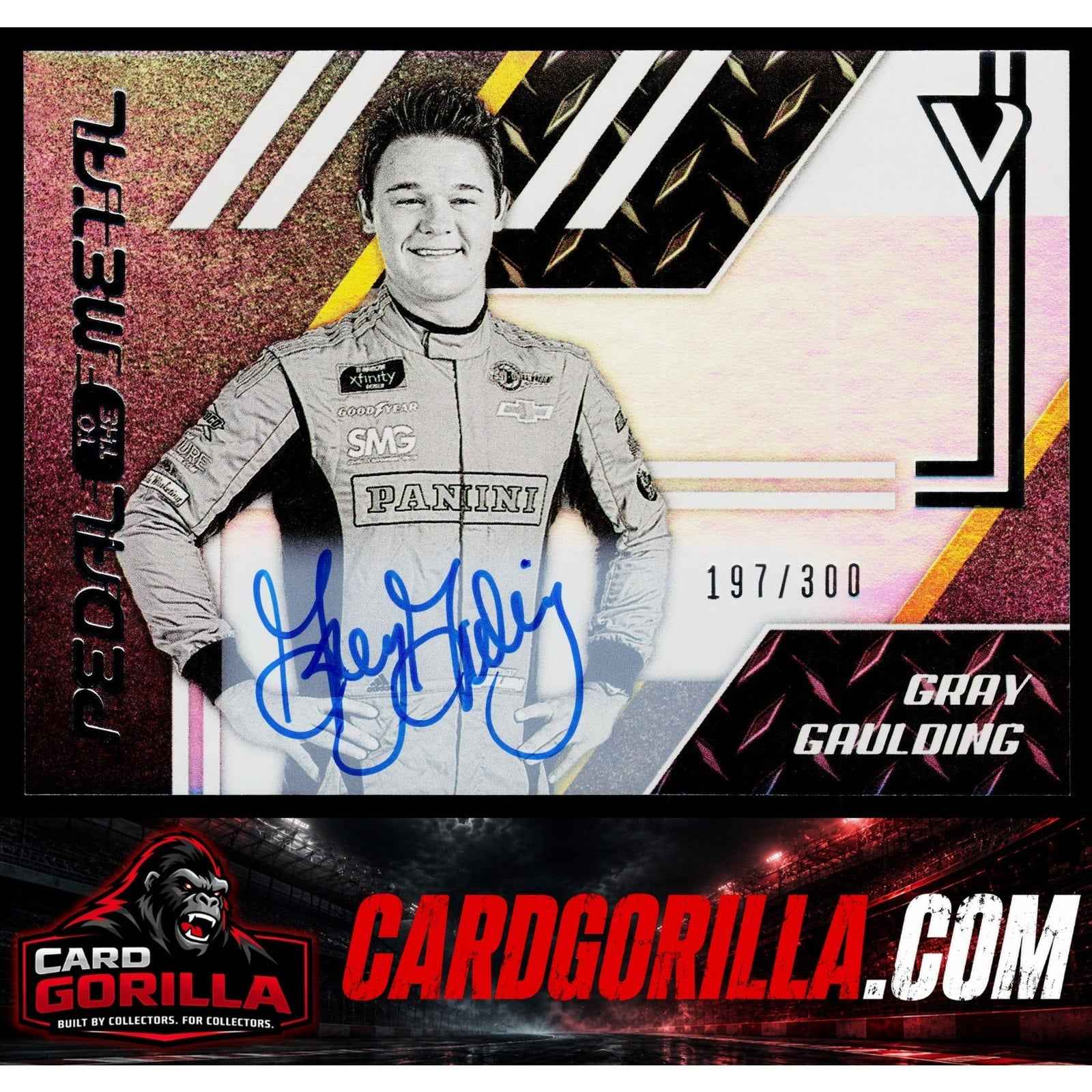 2020 Panini Chronicles #30 Gray Gaulding Pedal to the Metal Autographs #/300