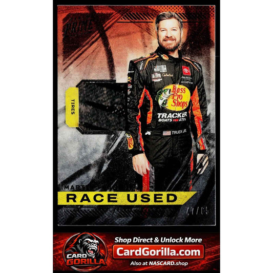 2023 Panini Prime #RU-MTJ Martin Truex Jr. Race Used Firesuits #/99