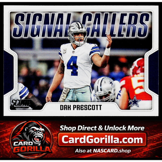 2018 Score #9 Dak Prescott Signal Callers