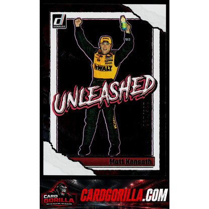 2026 Donruss #17 Matt Kenseth Unleashed Diamond Plate #/199