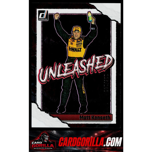 2026 Donruss #17 Matt Kenseth Unleashed Diamond Plate #/199