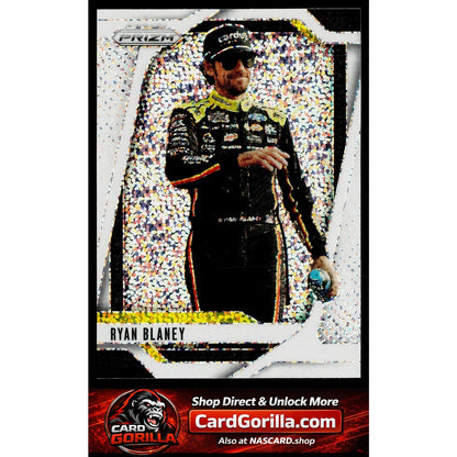 2025 Panini Prizm #12 Ryan Blaney White Sparkle