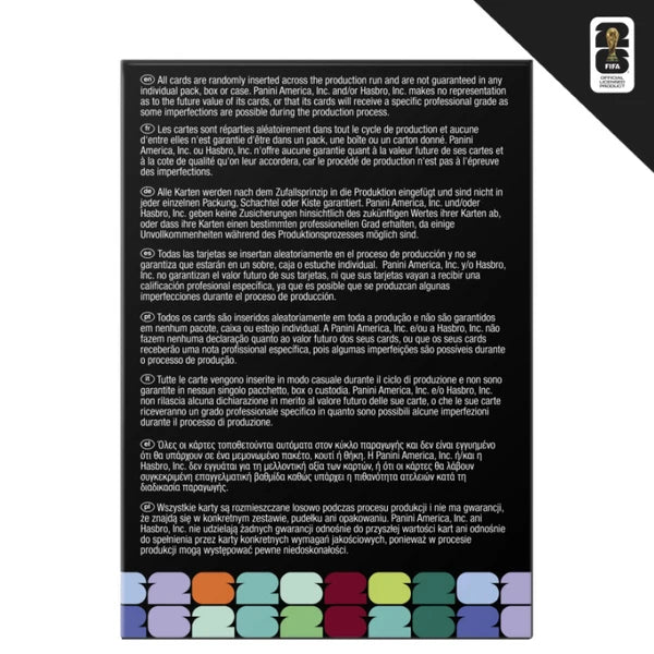 2026 Panini Prizm Monopoly FIFA World Cup Soccer Blaster Box