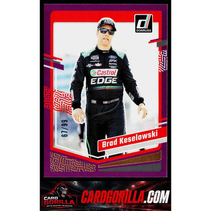 2024 Donruss #8 Brad Keselowski Purple #/99
