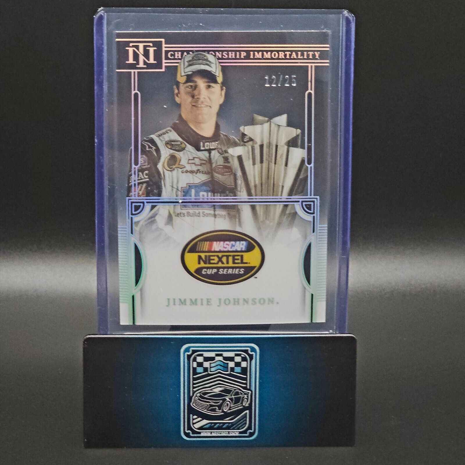 2023 Panini National Treasures Championship Immortality #CI4 Jimmie Johnson /25 - Card Gorilla