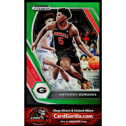 2021 Panini Prizm Draft Picks #65 Anthony Edwards Green
