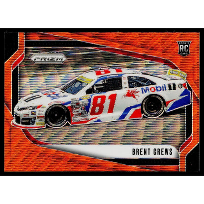 2025 Panini Prizm #81 Brent Crews Orange Wave #/125