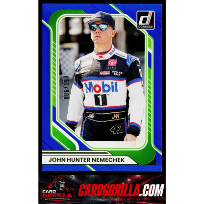 2026 Donruss #27 John Hunter Nemechek Blue #/199